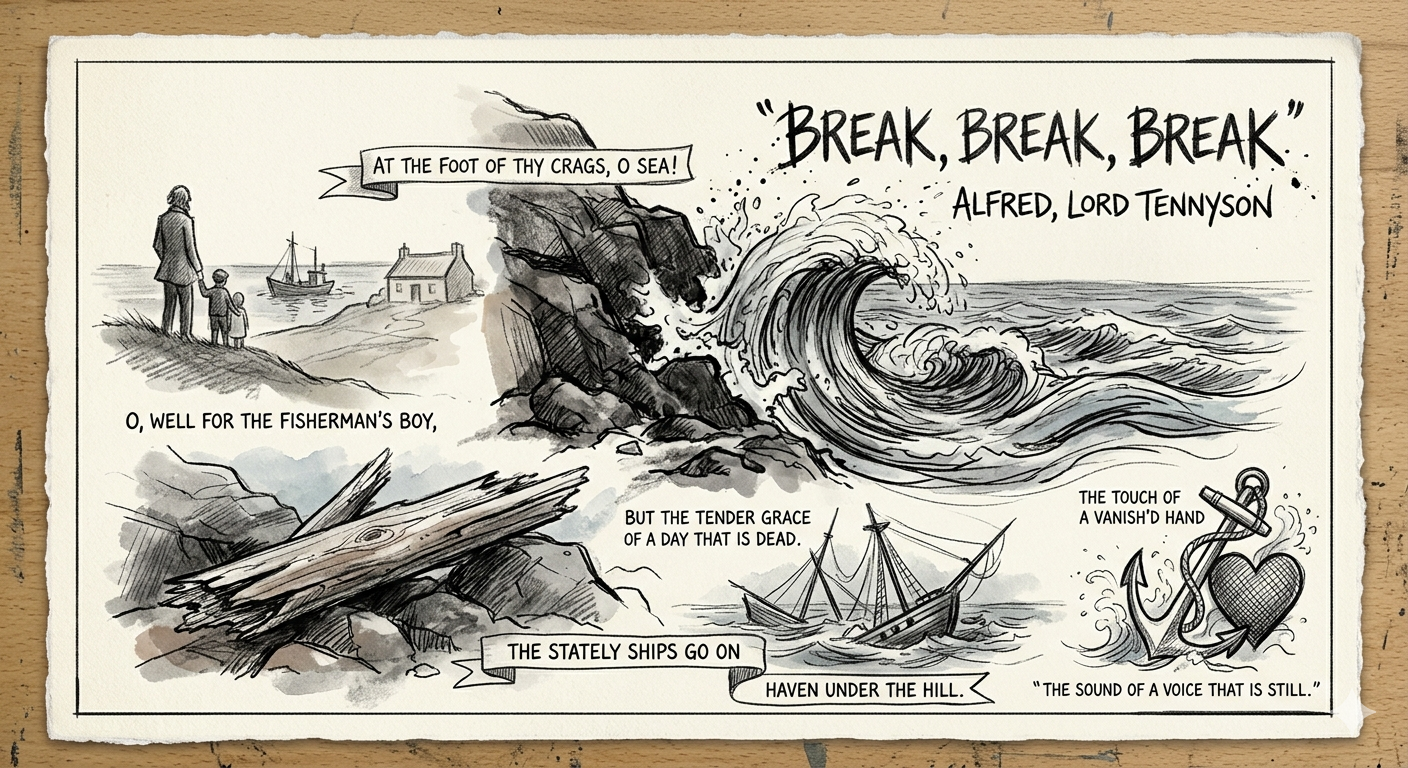 Break, break, break by Alfred Tennyson