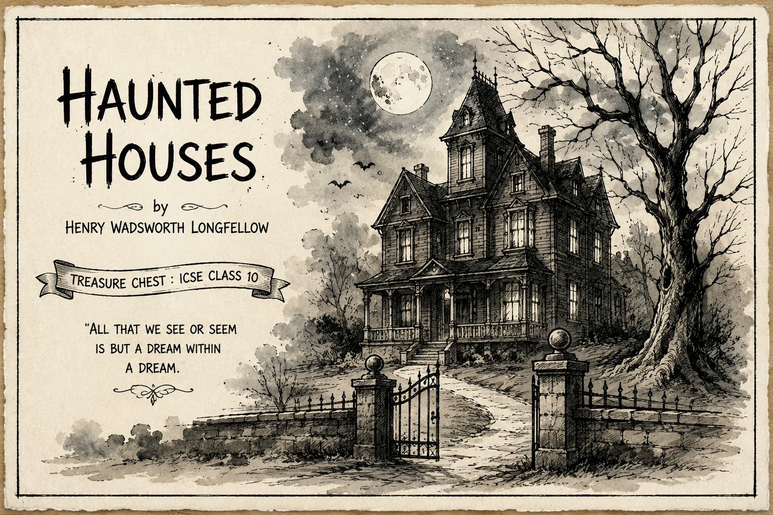 Haunted Houses by Henry Wadsworth Longfellow