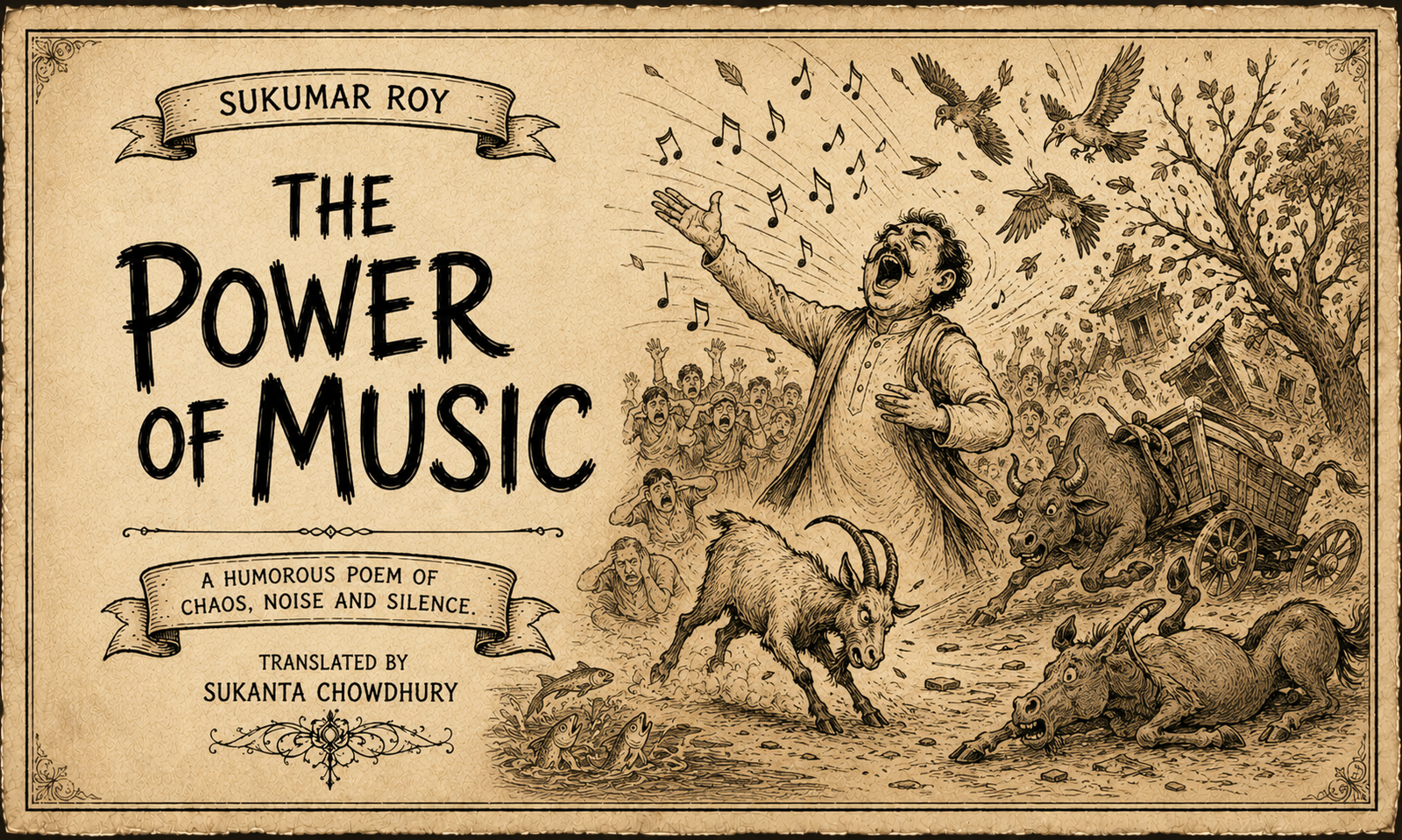 The Power Of Music Poem by Sukumar Ray