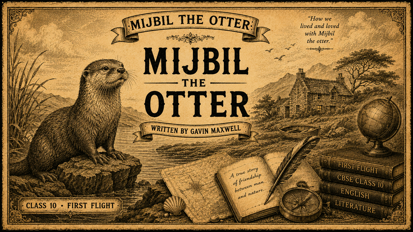 Mijbil the Otter by Gavin Maxwell