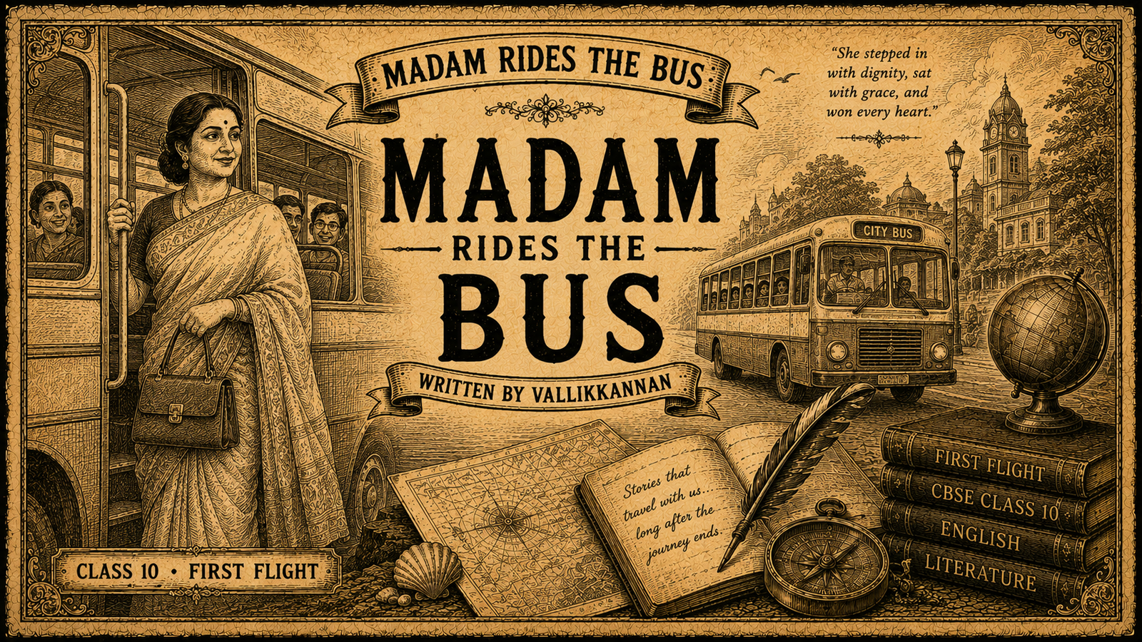 Madam Rides the Bus by Vallikkannan