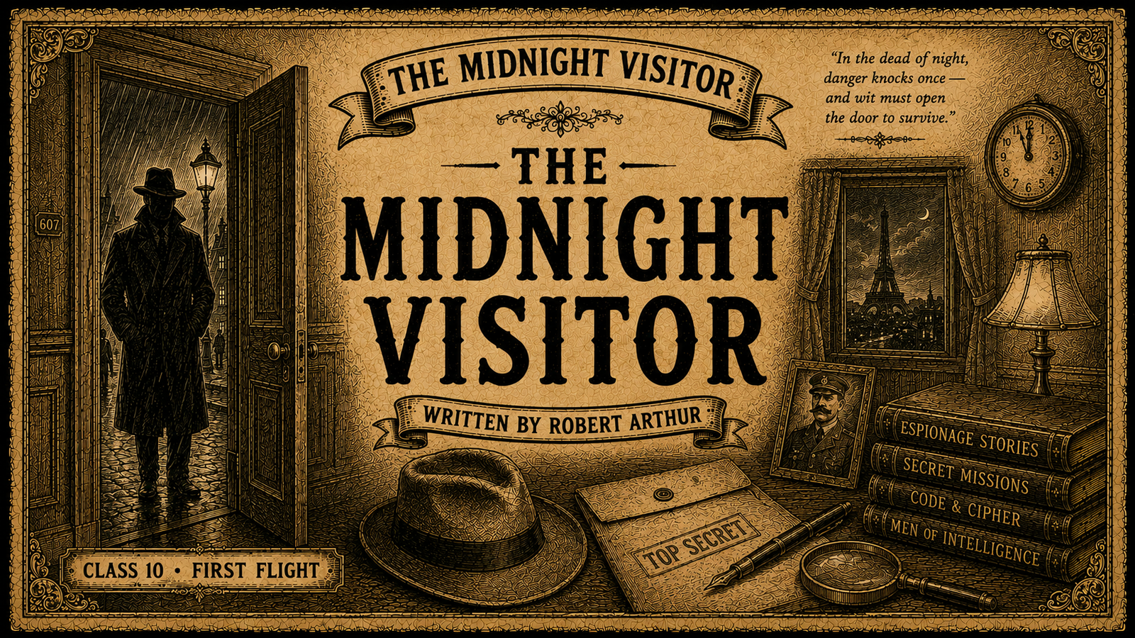 The Midnight Visitor by Robert Arthur