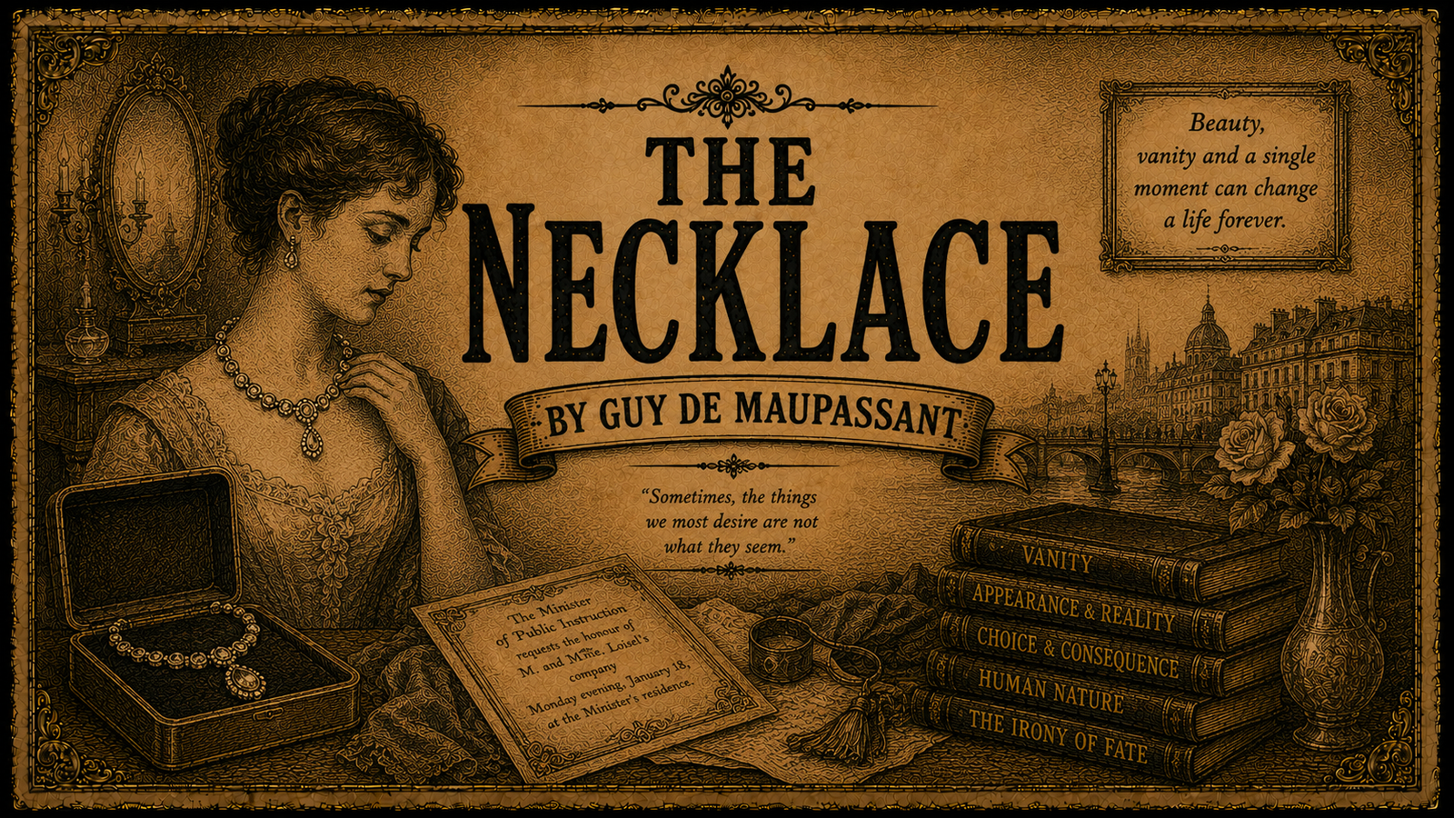 The Necklace by Guy de Maupassant
