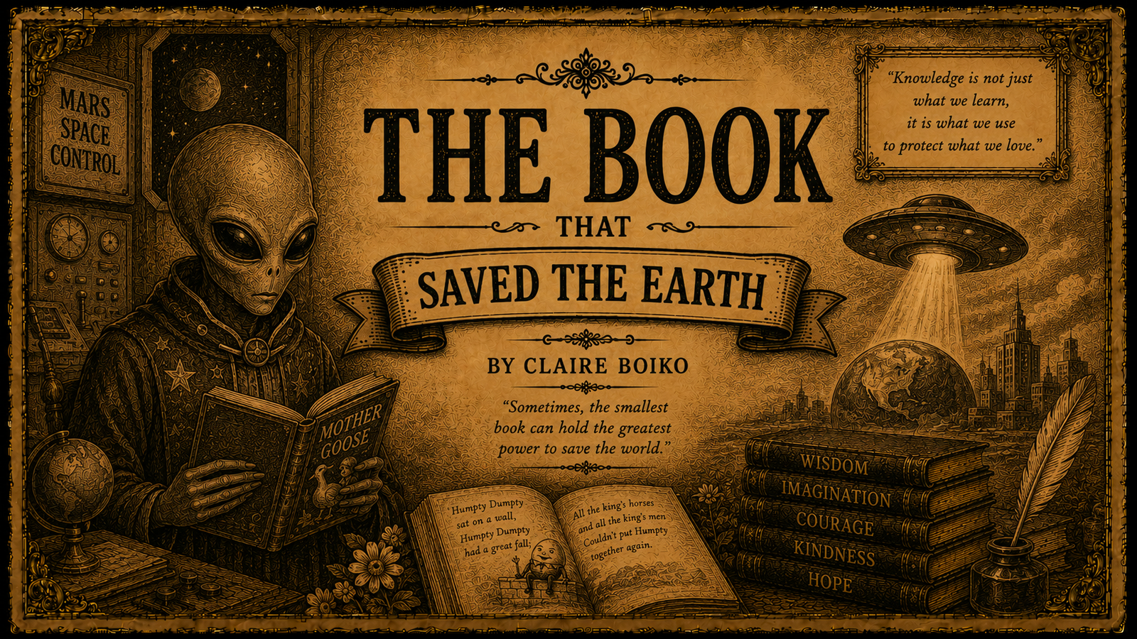 The Book That Saved the Earth by Claire Boiko