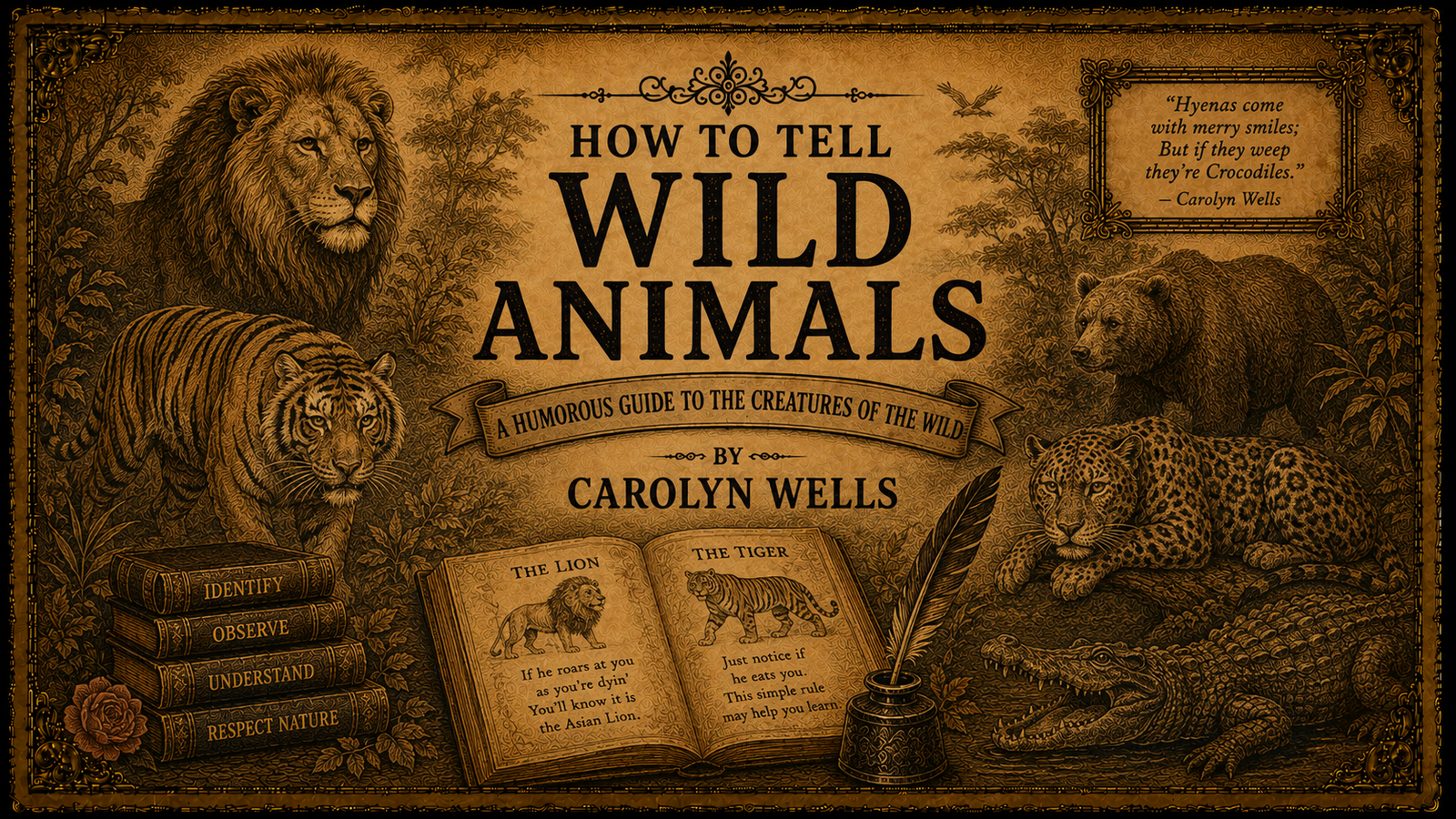 How to Tell Wild Animals by Carolyn Wells