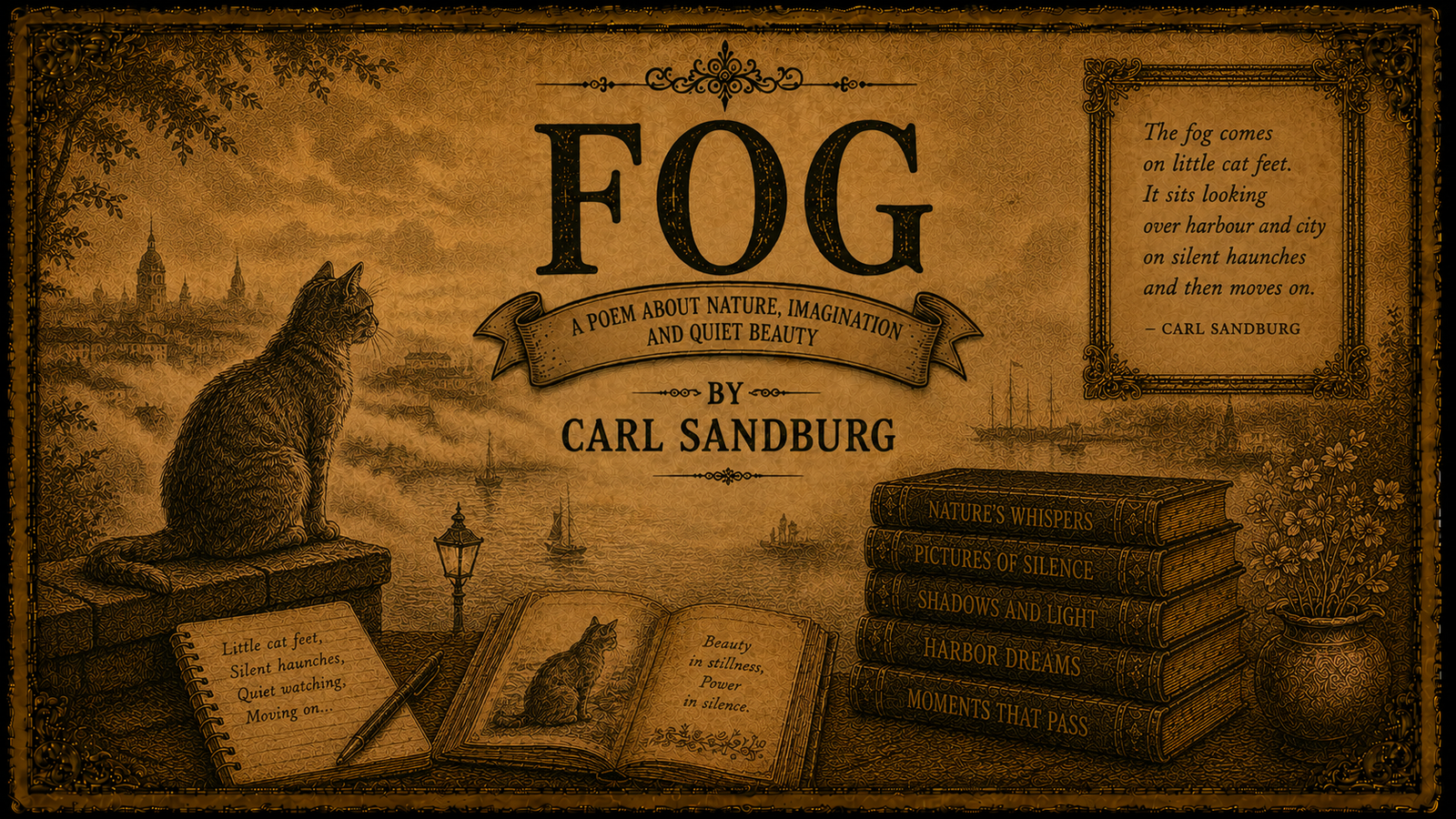 Fog by Carl Sandburg
