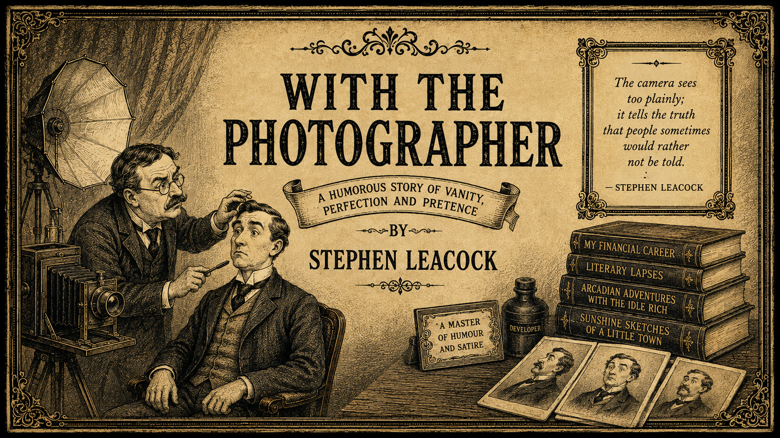 With the Photographer by Stephen Leacock